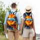 thumbnail image 4 of Easygdp Colorful Paint Print Mochila de Lona Resistente para Laptop, Compatible con Laptops de 15 a 17 pulgadas, Ideal para Escuela, Trabajo y Viajes-Medium, 4 of 5