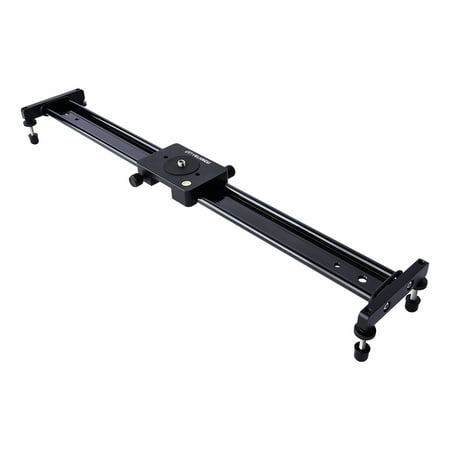 UPC: 0850002358117 | YELANGU L60A DSLR Camera Video Slider 24 /60cm. D  Quick Release Plate with 1/4  and 3/8  standard thread hole  Payload 3kg / 6.62 lbs.