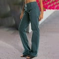 thumbnail image 7 of Kaemgyyd Jeans for Women Casual Fashion Low Rise Stretch Denim Pants Trendy Button Wide Leg Trousers with Pockets, 7 of 7