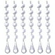 thumbnail image 2 of Colgante De Cuentas De Cristal Acrílico 12 Uds. Colgante de cuentas de cortina de cuentas de cristal, cortina colgante para boda, decoración del hogar (2 #) Wdftyju Libre de BPA, 2 of 9