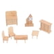 thumbnail image 1 of Dollhouse Accessories, Miniature Furniture Decorative Wooden 1/12 For Dollhouse ANGGREK No, 1 of 7