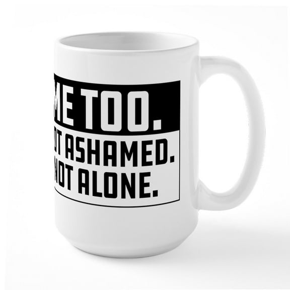 CafePress - Me Too - 15 oz Ceramic Large White Novelty Mug