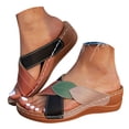 thumbnail image 3 of DAFEI Sandales Confort pour Femmes Sandales de Plage Sandales de Plage pour Dames Chaussures Compensées d'Été Pantoufles pour Femmes Sandales Bohèmes Chaussures Mode, 3 of 8