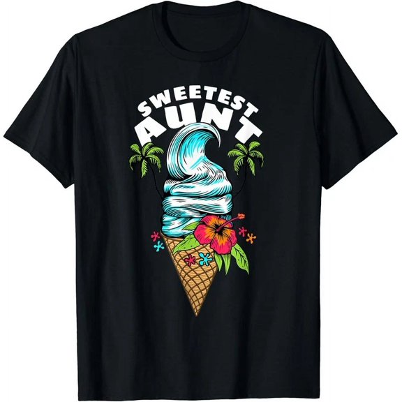 Hot Trending Tee With Cute Sweetest Aunt Saying Auntie Gift Unisex T-Shirt