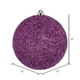 thumbnail image 6 of Vickerman 8" Pink Beaded Ball Ornament, 2 per Bag, 6 of 6