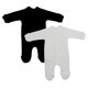 thumbnail image 1 of Bambini Enclavamiento en Blanco y Negro Cerrado-dedo del pie Sueño & Play (Pack de 2) - Medio Bambini 515WM1D1, 1 of 1