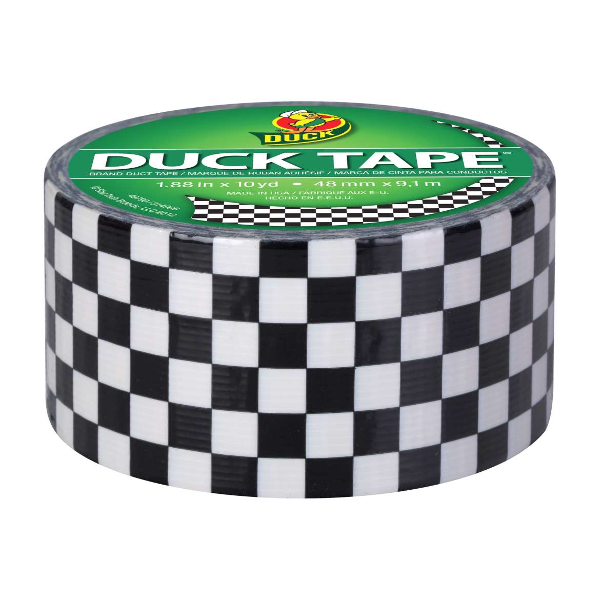 Duck Brand Duct Tape, 10 Yds, Black And - image 2 of 4