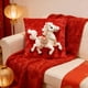 thumbnail image 4 of Funda de almohada con estampado de caballos de 45 x 45 cm | Funda de almohada decorativa de algodón con cremallera oculta para sofá, cama y decoración del hogar | Tejido suave y transpirable para, 4 of 7