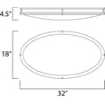 thumbnail image 2 of Maxim Lighting - LED Flushmount - Flush Mount - Linear-35W LED Flush Mount-18, 2 of 2