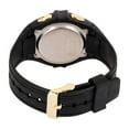 thumbnail image 5 of Women's Digital Mid-Size Black/Gold-Tone Watch, Resin Strap, 5 of 5