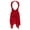 Red, variant on IEFIEL Girls Spandex Mesh Backless Ballet Dance Leotard Dress Asymmetrical Hem Modern Lyrical Dance Costume