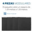thumbnail image 2 of Tapete para Gimnasio Y Yoga Antiderrapante Altera PG-60-4T Altera 4 Piezas De 1.20 Metros, 2 of 5