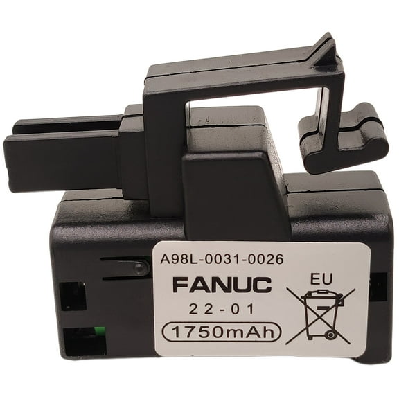 3V 1750mAh A98L-0031-0026 Battery For GE Fanuc A98L-0031-0026 / A02B-0309-K102 3 Volt PLC Battery