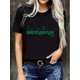 thumbnail image 1 of Camiseta básica para mujer veranoHere For Shenanigans Print,Funny St Patricks Day Tshirt, Cotton Soft Breathable Comfort-Fit Crew NeCamisetas de verano para mujer, manga corta, cuello redondo, casu, 1 of 8