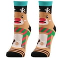thumbnail image 4 of JeashCHAT Women Cute Christmas Vintage Printing Thicker Socks Long Sock Comfortable Socks, 4 of 4