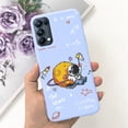 thumbnail image 1 of For OPPO Reno5 Pro 5G 4G Reno5 Phone Case Reno 5 5Pro CPH2201 CPH2145 Cute Cat Cartoon Candy Color Soft Silicone TPU Back Cover 43 Reno5 Pro 5G, 1 of 6