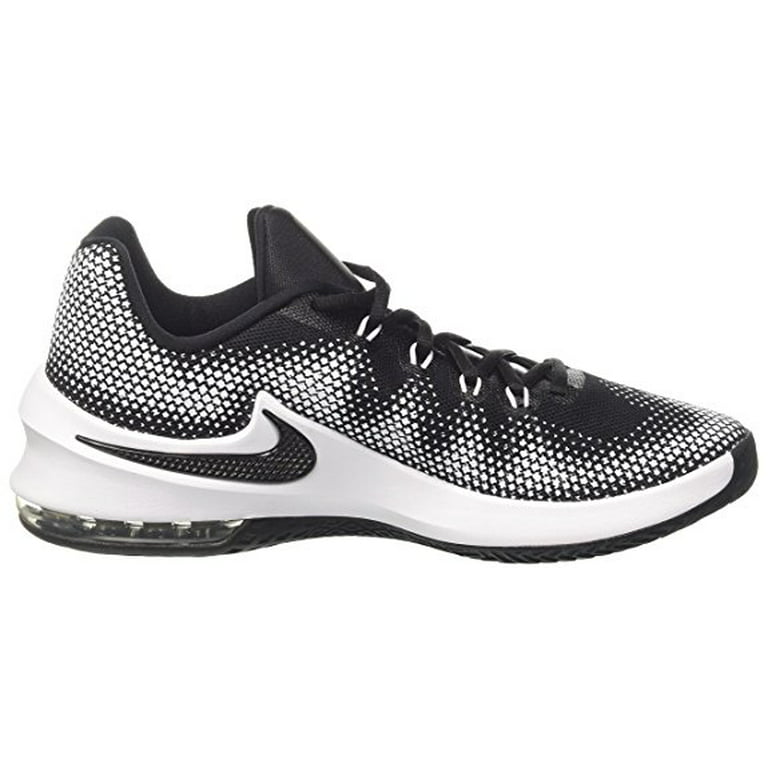 Guinness Sustancialmente No de moda Nike Air Max Infuriate Low Basketball Shoe, Black/White-Dark Grey, 10 -  Walmart.com