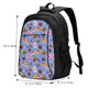 thumbnail image 5 of Easygdp Fastfoods Mochila para Laptop de Viaje con Puerto USB, Mochila para Laptop con Puerto de Carga USB para Mujeres y Hombres, 5 of 7