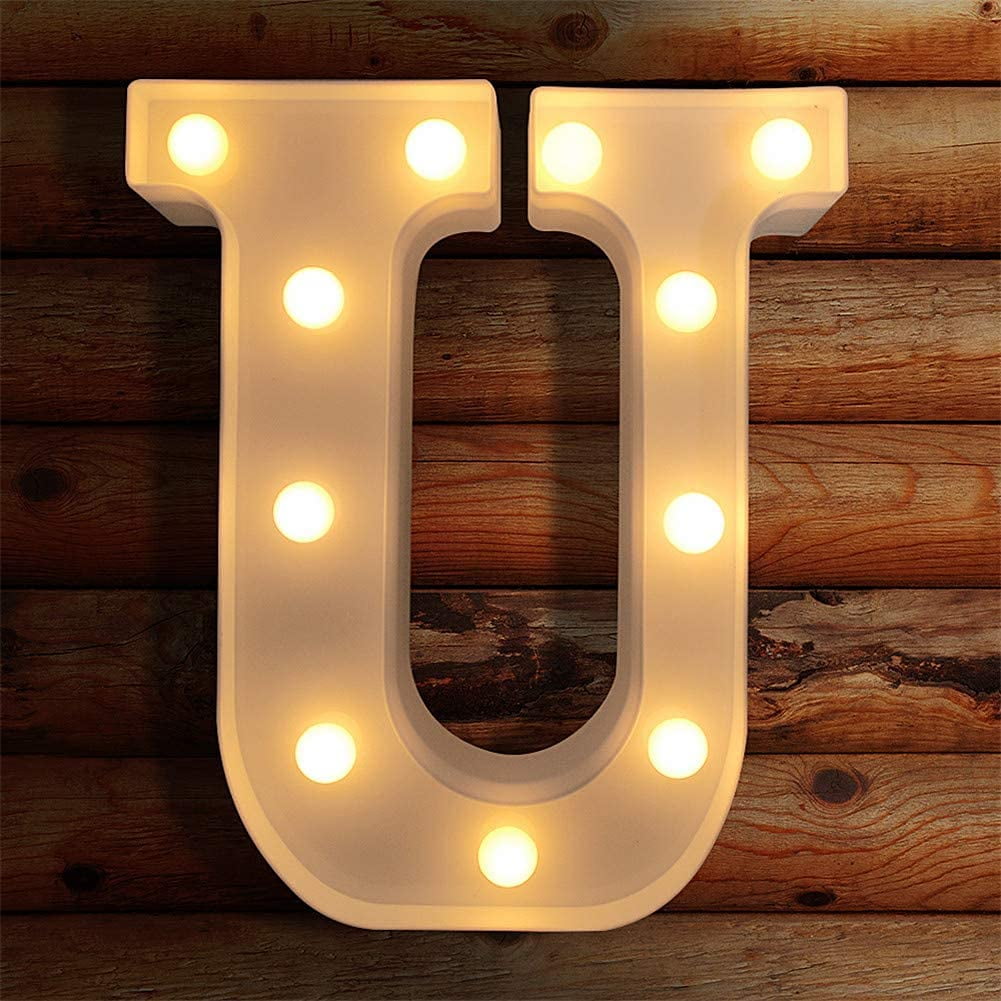 LINLIN LED Letter Lights, Alphabet Marquee Letters Sign LED Marquee ...