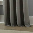 thumbnail image 4 of Nanshing Belissa Blackout Thermal Single Curtain Panel with Grommet Top, Grey, 54" x 84", 4 of 5