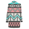 thumbnail image 4 of DDAPJ pyju Lightweight Cardigans for Women 2023 Fashion,Women's Mid-Length Ethnic Cardigan Casual Open Front Drape Cardigan Vintage Print Duster Outer Long Sleeve Holiday Coats, 4 of 5