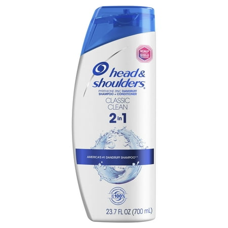 Head & Shoulders 2-in-1 Shampoo Conditioner, Classic Clean, 23.7 oz