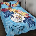 thumbnail image 1 of Juego de cama edredón personalizado Niue - Estilo tropical, 1 of 5