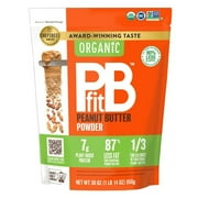 PBfit Organic Peanut Butter Powder Pouch, 30 Ounce
