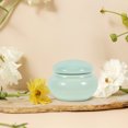 thumbnail image 3 of MasteelfCA Mini Ceramics Cream Rouge Storage Tank Portable Travel Makeup Sealed Bottle - 4.6X2.7X3.5CM (Green), 3 of 8