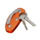 thumbnail image 1 of Porta llaves de aluminio con clip para exteriores (naranja), 1 of 6