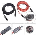 thumbnail image 2 of waltyotur Solar Wire New Energy Extension Cord, 5FT 12AWG Solar Extension Cable Wire Solar Panel Extension Cable Wire with Male and Female Connector, 2 of 6