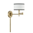 thumbnail image 2 of Trade Winds Floyd 1-Light Wall Sconce in Natural Brass, 2 of 7