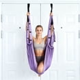 thumbnail image 6 of CSStudio Door Mount Yoga Stretch Strap Polyester Door Hanging Yoga Swing with Padded Handles Full Body Flexibility Training Band for Home Workout Mobility Exercise, 6 of 7
