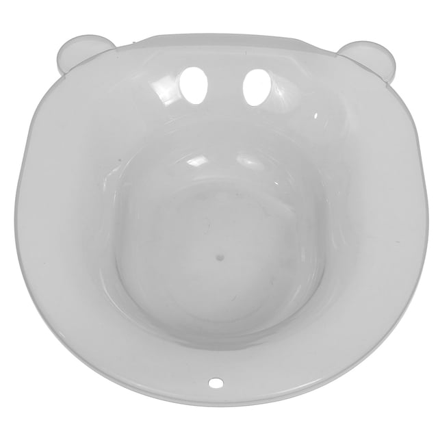 OULII Women Sitz Bath Basin For Bathroom Use PP Grey 1Pack
