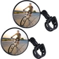 thumbnail image 1 of Espejos para Bicicleta, 2 Espejos para Bicicleta Gran Angular Giratorios de 360 ​​​​° Ajustables, Espejos para Bicicleta de Resina de Nylon HD para Manillar de 15-35 mm, Accesorios para Todas Las Bicicletas Rojo Verde, 1 of 5