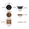 thumbnail image 2 of Thunder Group Japanese Noodle Bowl, 32-Ounce, 2 of 3