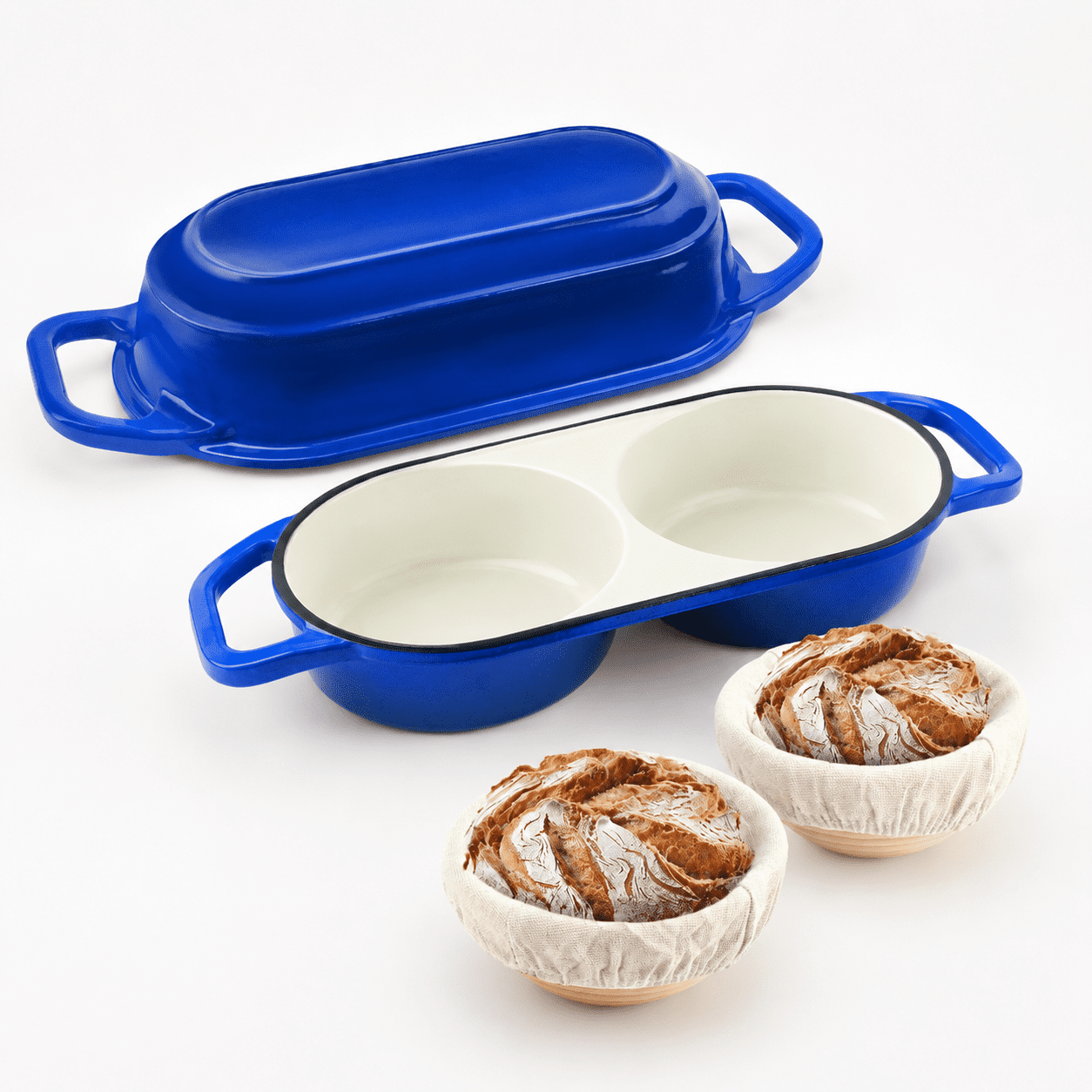 Staub Enamelled Cast Iron 5-qt Tall Cocotte Dutch Oven, Cherry