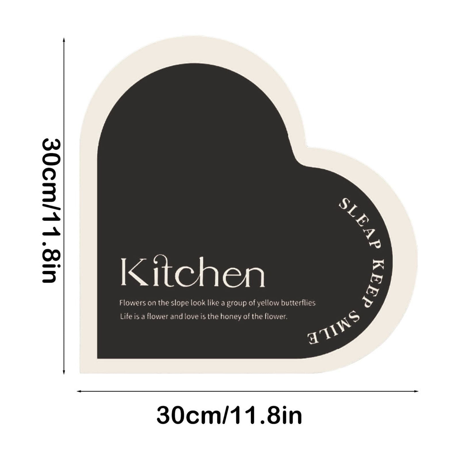 YUNAFFT Dish Drying Mat for Kitchen, Absorbent, Microfiber Dish Mat Super Absorbent Drying Mat Large Dish Drying Mats for Kitchen Counter Easy clean Dish Mat Kitchen Drying Mat