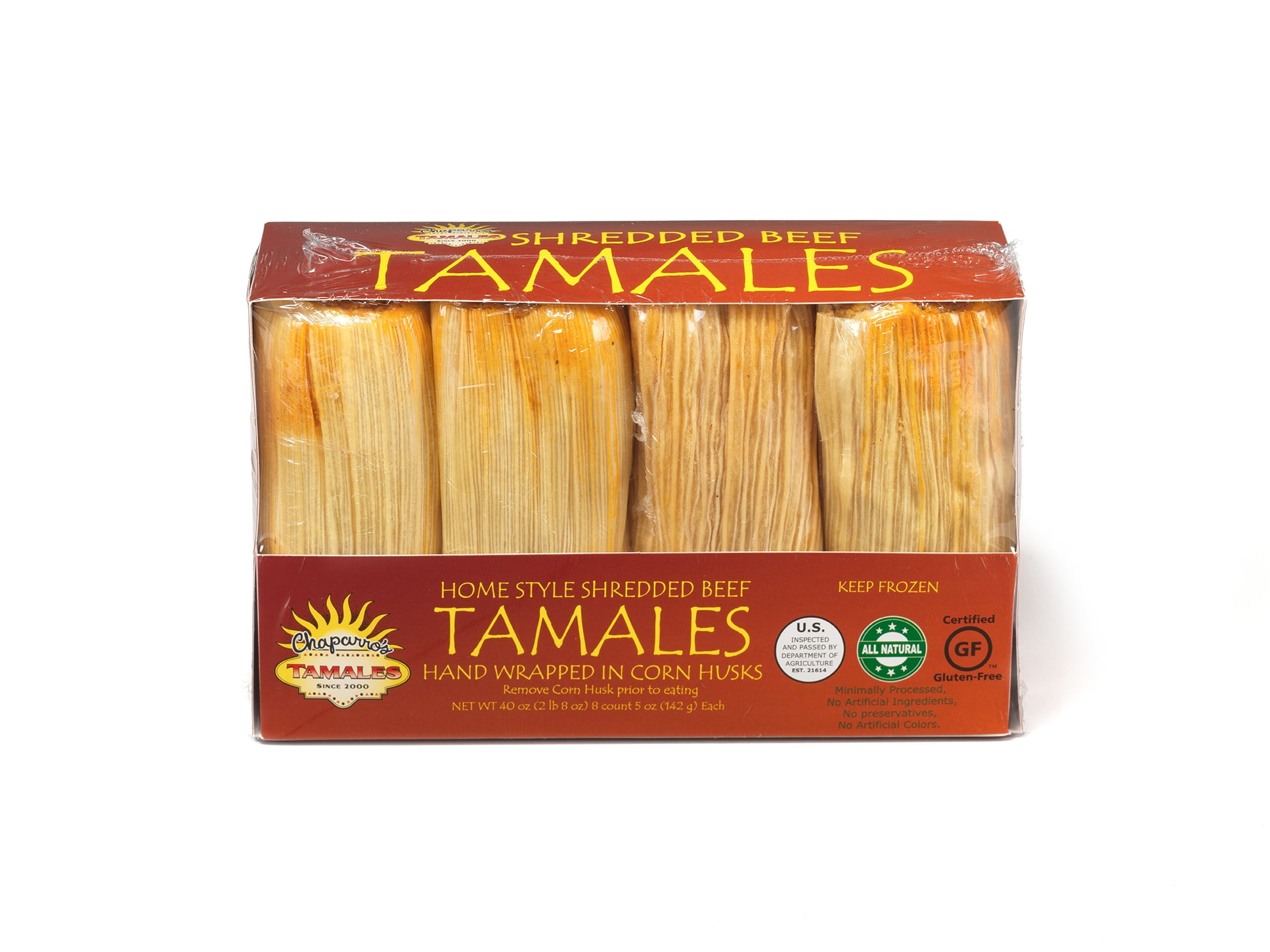 Chaparros Tamales Chapparro Beef Tamales