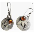 thumbnail image 2 of Pendientes boho Pendientes de plata Pendientes de flores Pendientes étnicos colgantes para mujer y niña Hechos a mano Bohemio Trendy Boho Vintage Joyería, 2 of 8