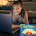 thumbnail image 7 of Pop Secret Popcorn, Extra Butter Flavor, 100% Whole Grain Snacks Non-GMO No Artificial Preservatives for Kids Adulst Snacking Movie Nights Game Play Time Pool Garden Outdoor Parties 5.25oz-2 Boxes, 7 of 7