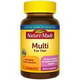 thumbnail image 2 of (2 pack) Nature Made Multivitamin For Her, Womens Multivitamin for Daily Nutritional Support, Multivitamin for Women, 90 Tablets, 90 Day Supply, 2 of 3