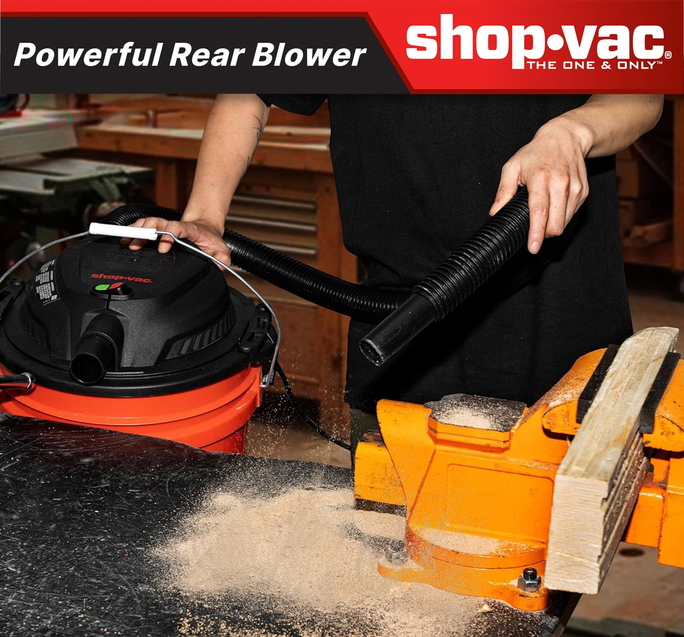 Shop-Vac 2.5HP Bucket Head Wet Dry Vac