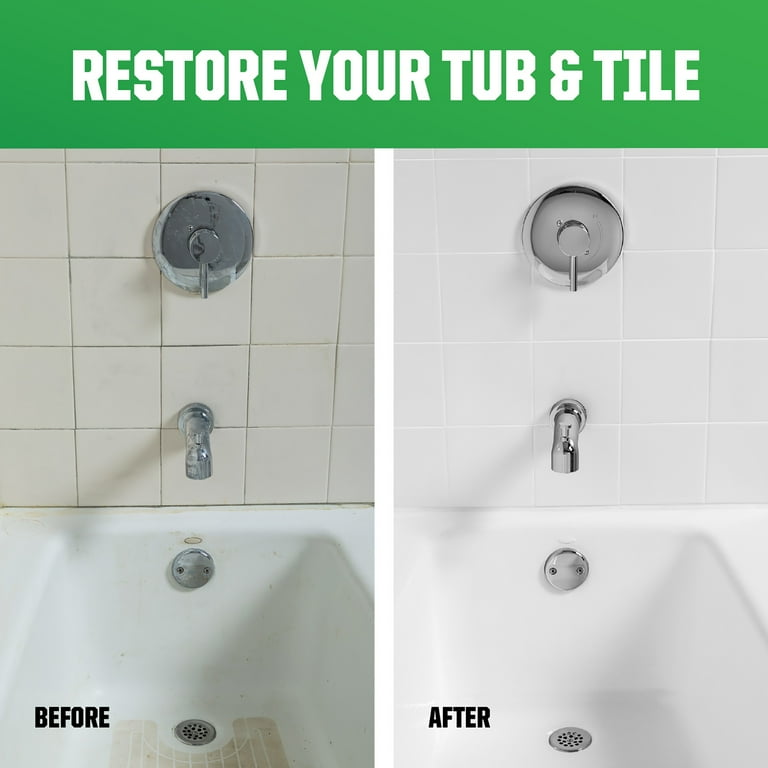 6 Pack, White, Rust-Oleum Tub and Tile Aerosol Paint-280882