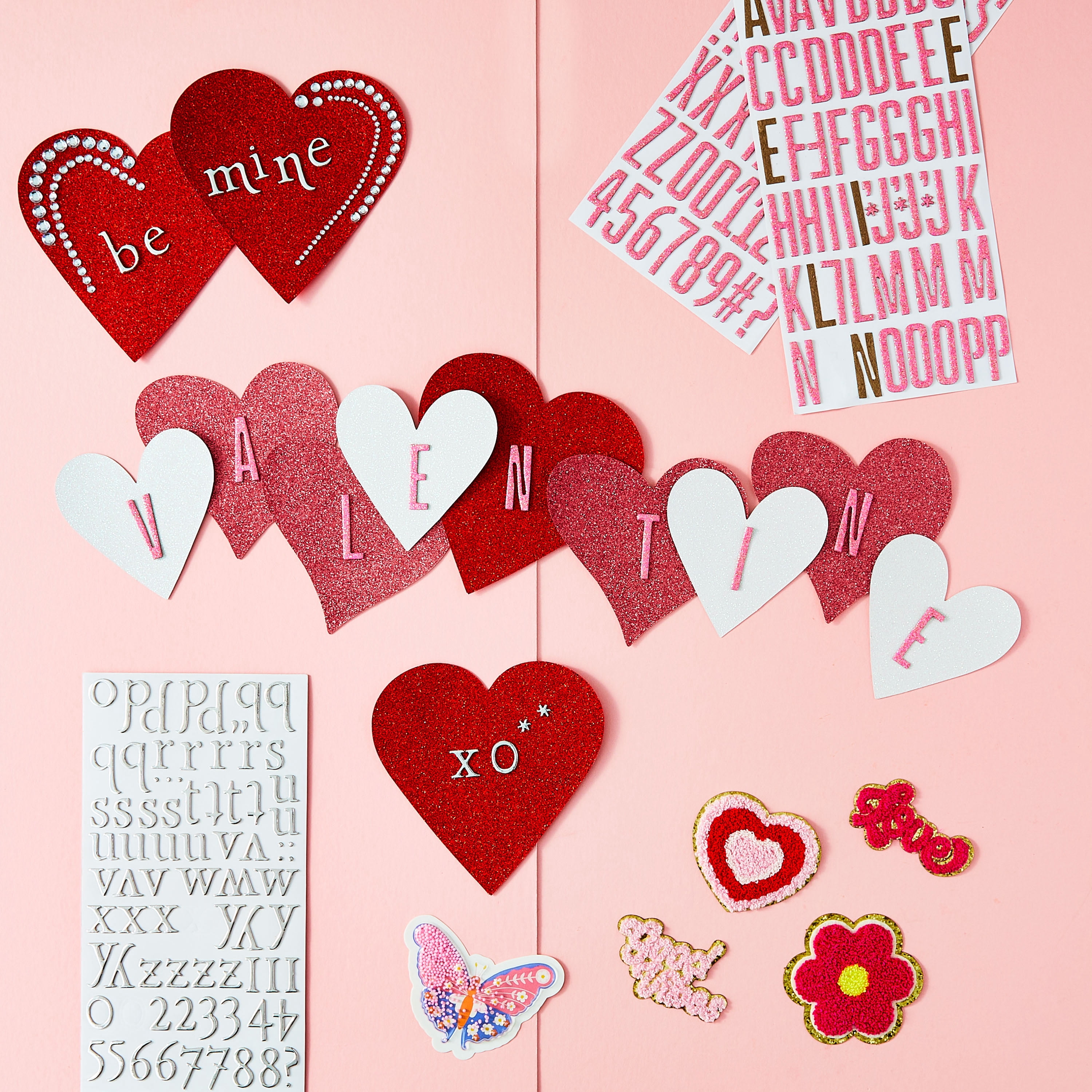 Hello Hobby Clear Rhinestones Strips for DIY Craft Stickers