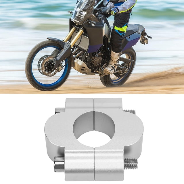 KIMISS Handlebar Riser, Motorcycle Handle Bar Riser Clamp 52mm Heightening 28mm Diameter Barback Mount For TENERE 700 XT700Z 2019-2022