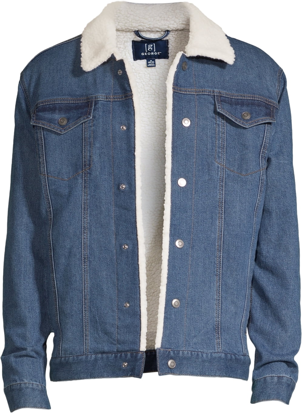 walmart george denim jacket