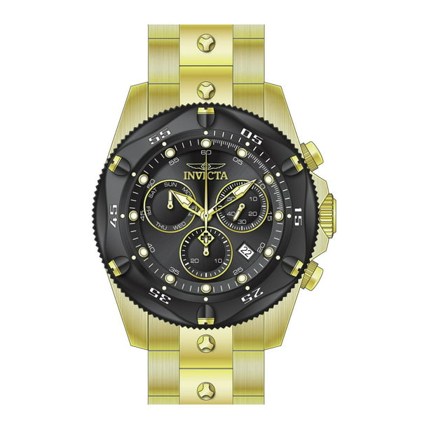 Invicta Men's 31611 Pro Diver Quartz Chronograph Black Dial Watch 