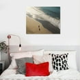 thumbnail image 4 of Nawypu  Framed Canvas Wall Art Print Iceland Beach, 4 of 4