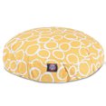 thumbnail image 2 of Majestic Pet Fusion Round Dog Bed Cotton Twill Removable Cover Yellow Large 42 x 42 x 5, 2 of 6